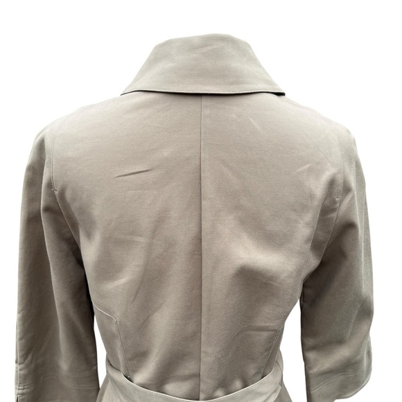 Bill Blass New York Dark Mink Stretch Cotton Shirt Dress NWT Size 6 - Picture 9 of 16